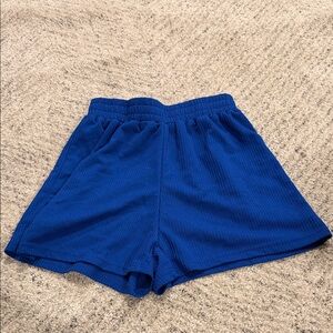 Vibrant Blue Athletic Women's Shorts